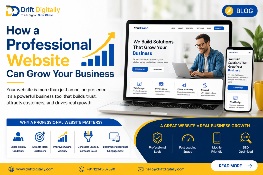 How a Professional Website Can Grow Your Business